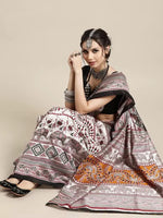 Thumbnail for Kalini Ethnic Motifs Banarasi Saree - Distacart
