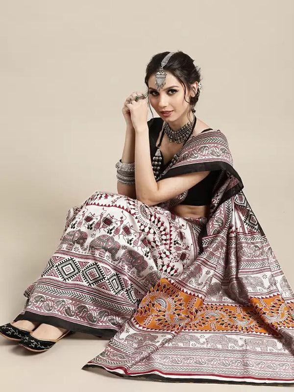 Kalini Ethnic Motifs Banarasi Saree - Distacart