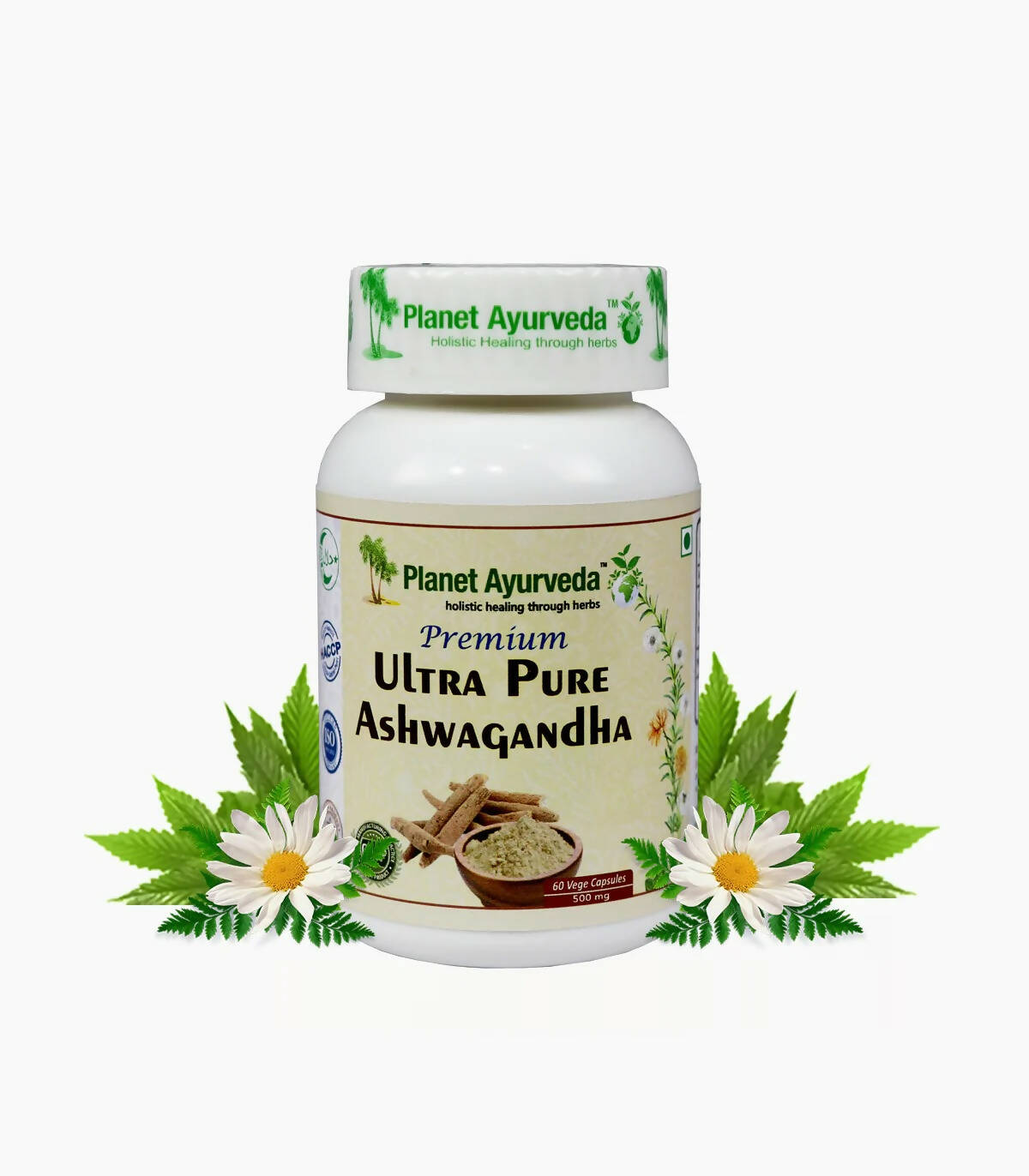 Planet Ayurveda Premium Ultra Pure Ashwagandha Capsules - Distacart