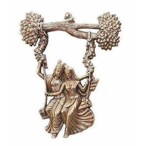 Radha Krishna Jhula Wall Hanging - Distacart