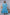 Juniper Women's Skyblue Printed Embroidered Mirror Work Sequin Cotton Flared Dress - Distacart