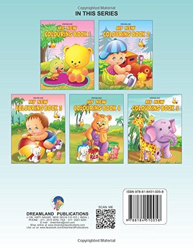 Dreamland My New Colouring Book - Pack (5 Titles) - Distacart