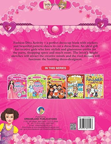 Dreamland Fashion Diva Activity - Book 1 - Distacart