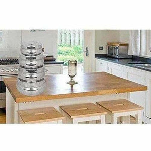 Stainless Steel Food Storage Containers - Storage Boxes - Set Of 4 Pieces - Distacart