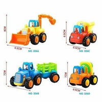 Thumbnail for Multi Color - Unbreakable Automobile Car Toys for Kids Set of 4 - Distacart