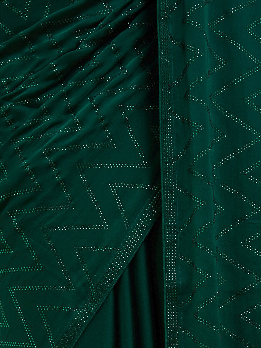 Soch Embellished Beads and Stones Silk Blend Saree - Distacart