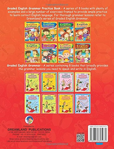 Dreamland Graded English Grammar Practice Book - 7 - Distacart