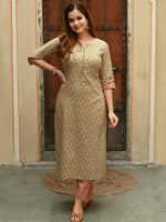 Thumbnail for Kalini Kalini Women Floral Printed Kurta with Trousers - Distacart