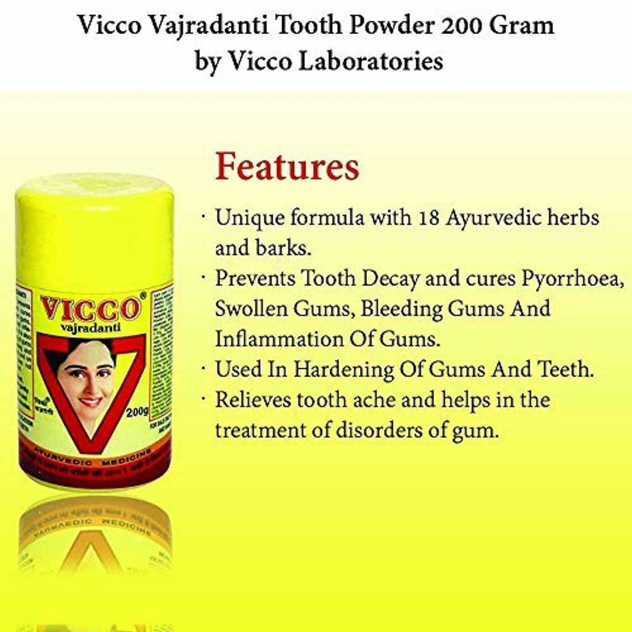 Vicco Vajradanti Tooth Powder