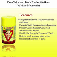 Thumbnail for Vicco Vajradanti Tooth Powder