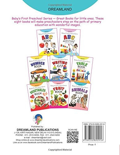 Dreamland Baby's First Pre-School Series - Animals - Distacart