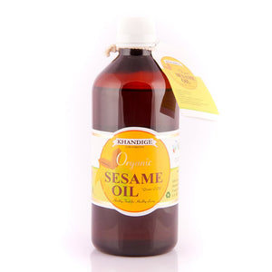 Khandige Organic Sesame Oil - Distacart