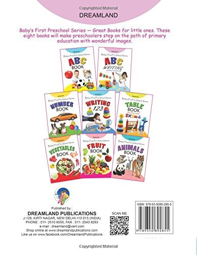 Dreamland Baby's First Pre-School Series - ABC Writing - Distacart