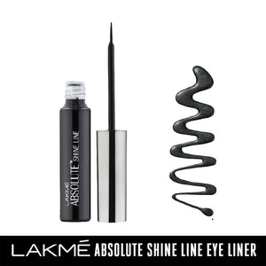 Lakme Absolute Shine Liquid Eye Liner, Black