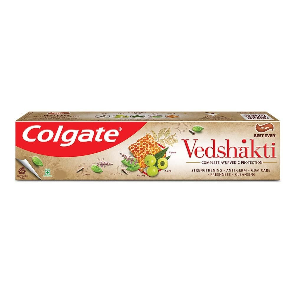Colgate Swarna Vedshakti Toothpaste - Distacart