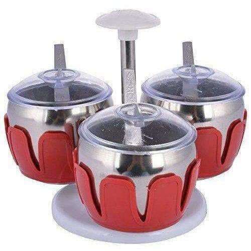 Stainless Steel Pickle Jar with Lid and Spoon for Kitchen - Distacart