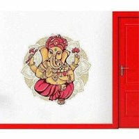 Thumbnail for Lord Ganesha Colorful Wall Sticker - Distacart