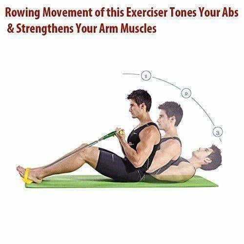 Tummy Trimmer Ab Exerciser With Inbuilt Hand Gripper - Distacart