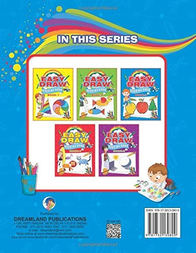 Dreamland Easy Draw Step by Step Book 3 - Distacart