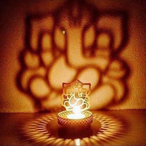 Lord Ganesh Light Holder - Distacart