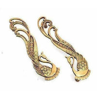 Thumbnail for Peacock Design Brass Door Handle Pair (2 pcs) - Distacart