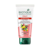 Thumbnail for Biotique Advanced Ayurveda Fruit Brightening Face Wash - Distacart