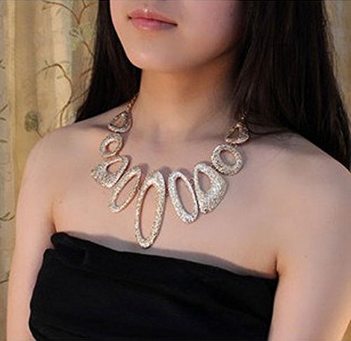 Gold-Toned Alloy Designer Necklace - The Pari - Distacart