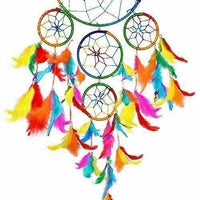 Thumbnail for Crystal Product Dream Catcher Wall Hanging for Positive Energy - Distacart