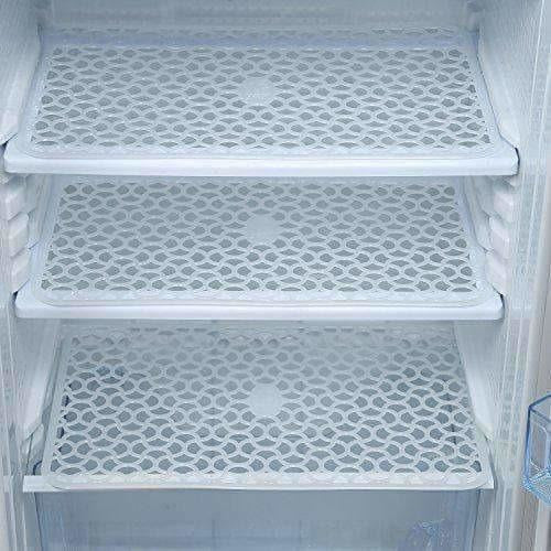Plastic Anti-Slip Fridge Drawer Mat - Set of 6 - Distacart