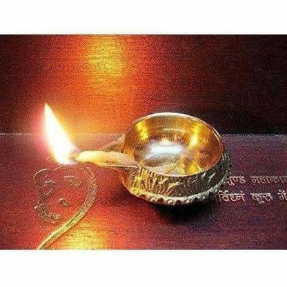 Diwali Kuber Deepak - Diya Oil Lamp For Puja Set Of 2 - Distacart