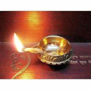 Diwali Kuber Deepak - Diya Oil Lamp For Puja Set Of 2 - Distacart