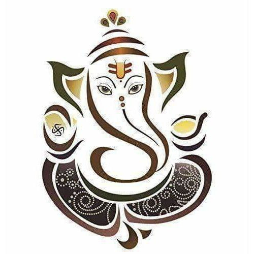 Design Decals Ganesha Wall Sticker - Distacart