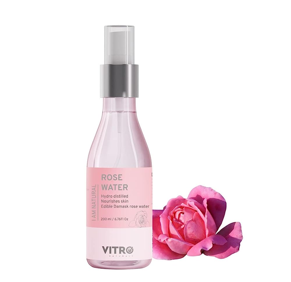 Vitro Naturals Natural Rose Water - Distacart