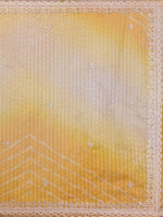 Thumbnail for Koskii Embellished Sequinned Supernet Saree - Distacart