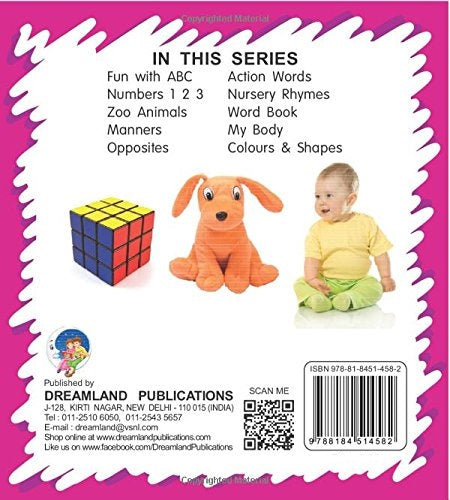 Dreamland Kiddy Board Book - Fun With ABC - Distacart