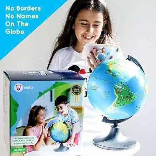 The Educational, Augmented Reality Based Globe for Kids, 4-10 Years - Distacart