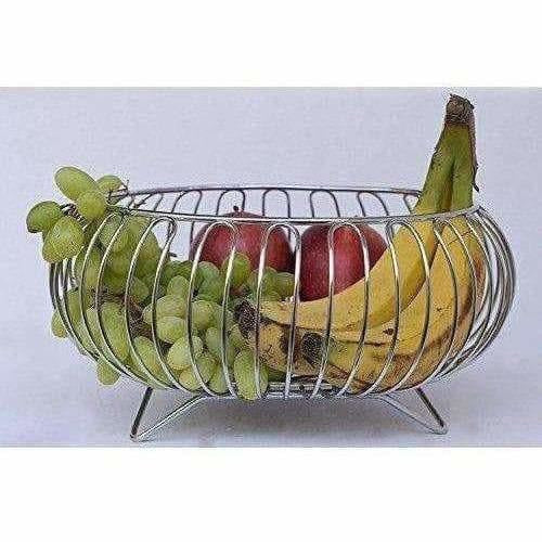 Stainless Steel Vegetable and Fruit Bowl Basket - Distacart