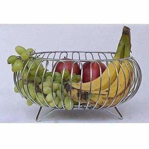Stainless Steel Vegetable and Fruit Bowl Basket - Distacart