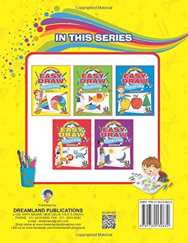 Dreamland Easy Draw Step by Step Book 1 - Distacart