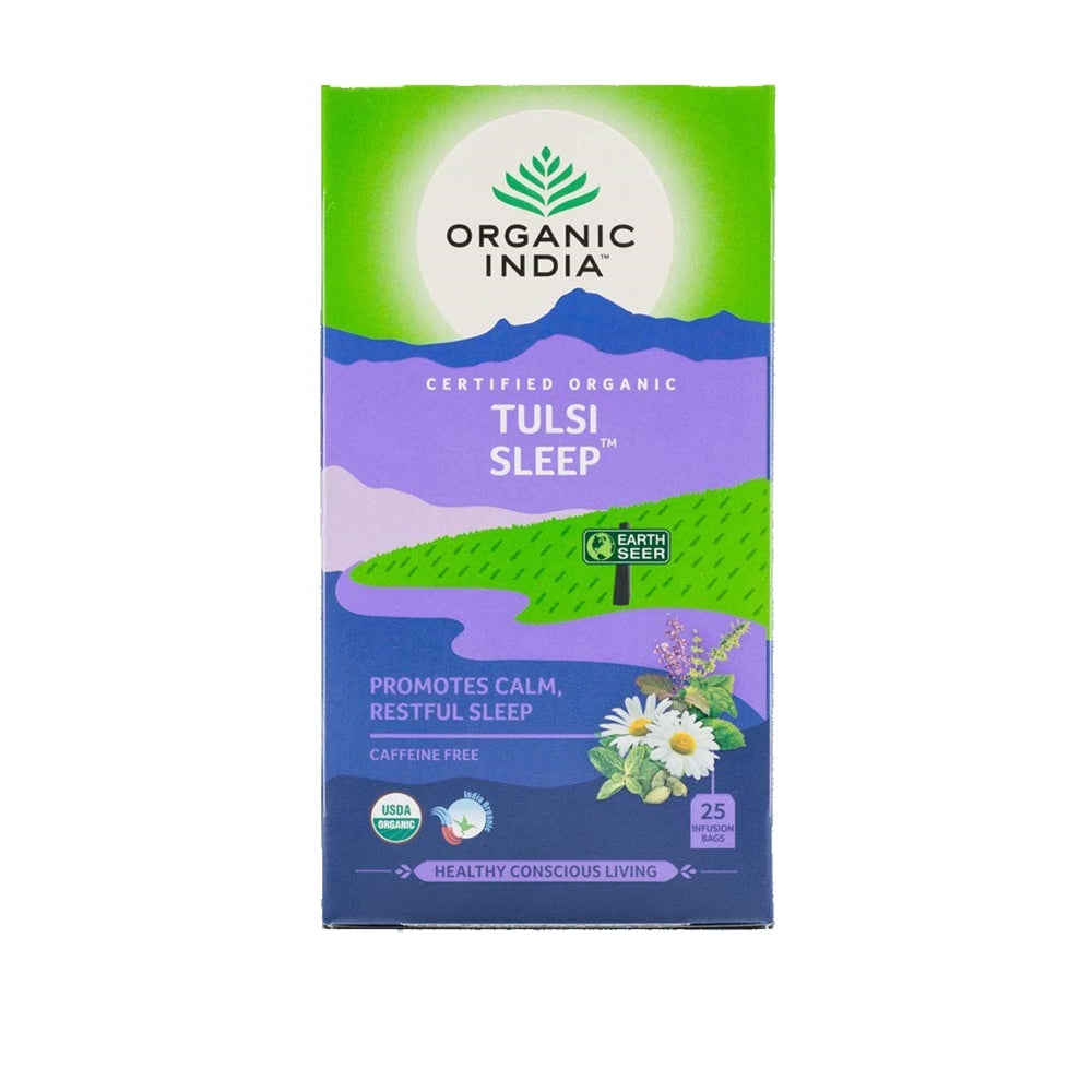 Organic India Tulsi Sleep Tea (25 Tea Bags) - Distacart