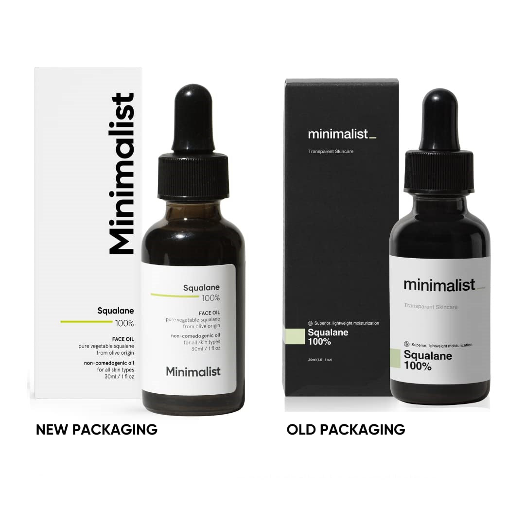 Minimalist Lightweight & Moisturization Squalane 100% - Distacart