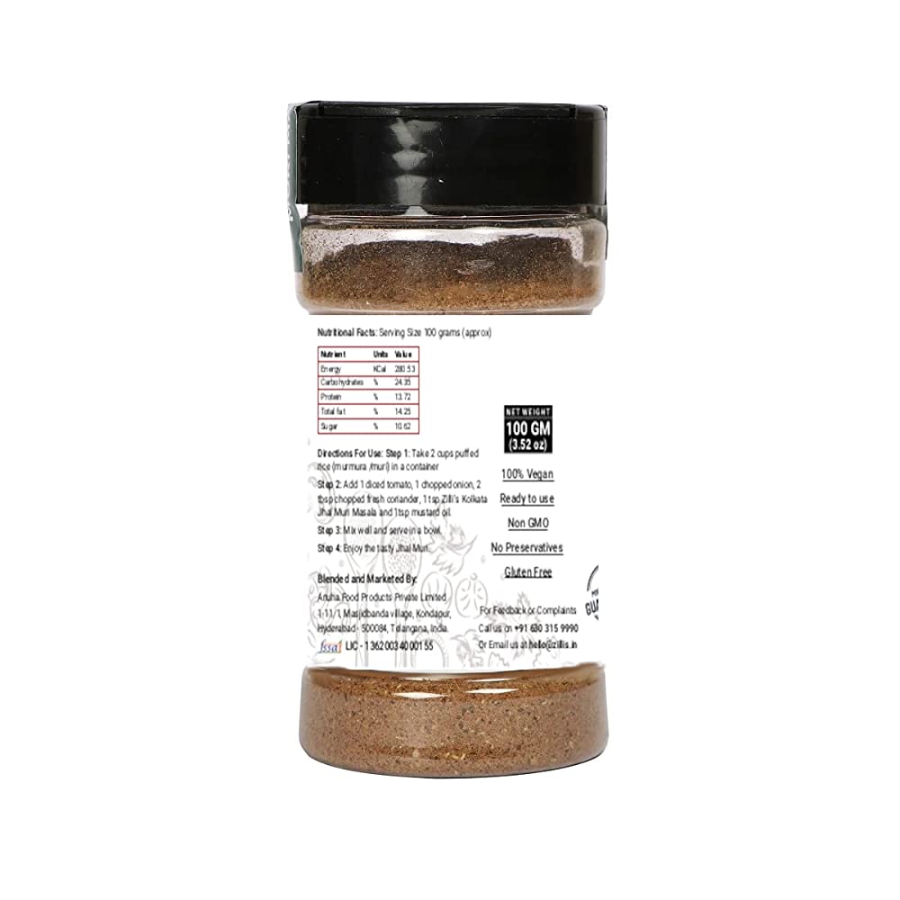 Zilli's Kolkata Jhal Muri Masala - Distacart