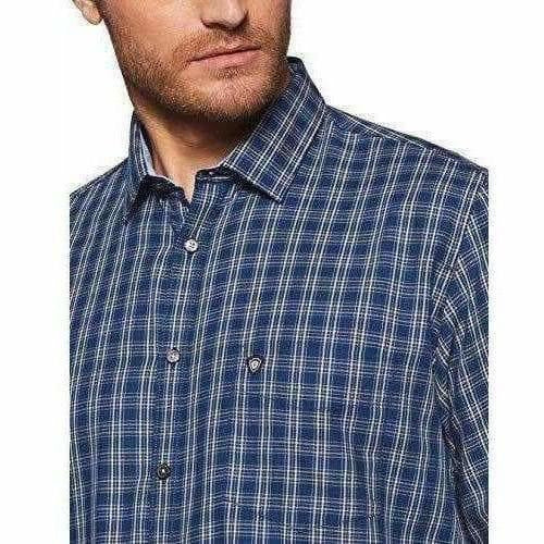 Van Heusen Men's Checkered Slim fit Casual Shirt - Distacart