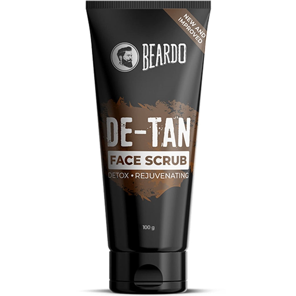 Beardo De-Tan Caffeine Face Scrub - Distacart