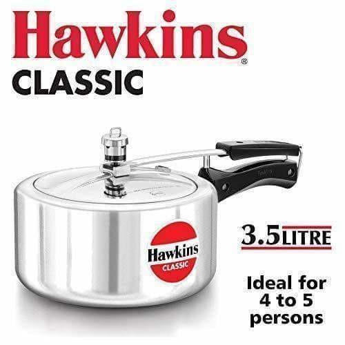 Hawkins Classic Pressure Cooker 3.5 Litres - Distacart