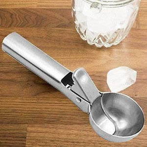 Stainless Steel Ice Cream Scoop - Spoon - Distacart