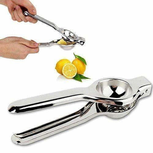 Stainless Steel Lemon Citrus Squeezer / Bottle Opener - Distacart