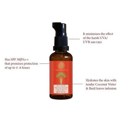 Forest Essentials Sun Fluid Tender Coconut Water