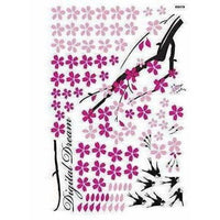 Thumbnail for Flower Branch with Birds Wall Sticker - Multi color - Distacart