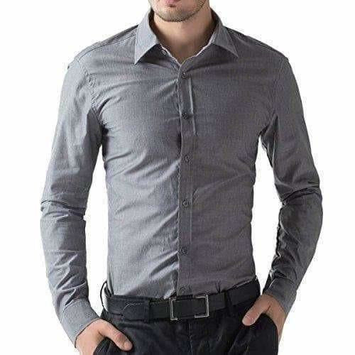 Men's Cotton Solid Full Sleeve Shirts - Distacart
